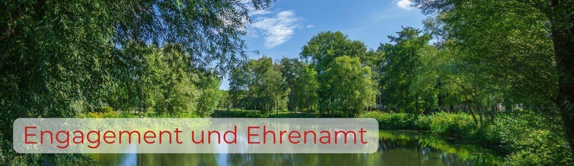 Engagement und Ehrenamt